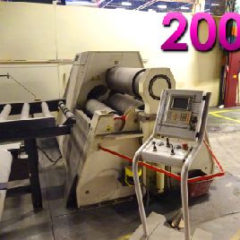 Davi 1100 x 40 mm CNC Plate rolling machine - 4 rolls