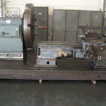 Weisser Heilbronn Gigant heavy duty lathe