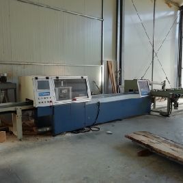 Used Bottene R5000 Used cross-cut optimizing saw