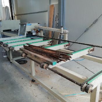Used Bottene R5000 Used cross-cut optimizing saw