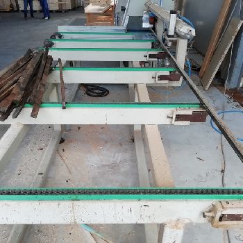 Used Bottene R5000 Used cross-cut optimizing saw