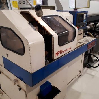 Tsugami NP17 Swiss type lathe