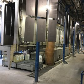 Michaud / Gema / Sunkiss Chaine de peinture poudre Tôlerie