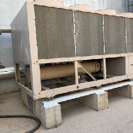 Condensation air chiller