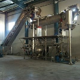 Rossi Catelli Vesuvio G Máquina de corte, lavado y blanqueado de verduras y frutas