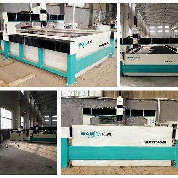 Www.waterjetwamit.com NEW MACHINE Wamit WMT3060-AL 3*6M waterjet cutting machine with CE