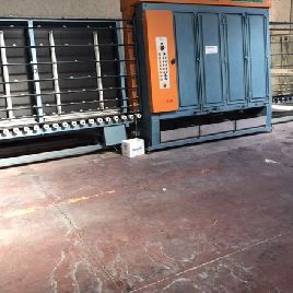 Triulzi VT21S Glass washing / coating and printing machine