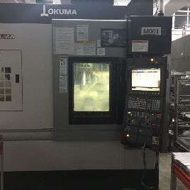 Centro de mecanizado Okuma MU-400 VA usado - 5 ejes