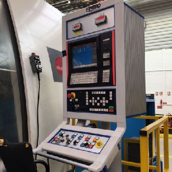 RAFAMET KCT 125N vertical turret lathe with cnc
