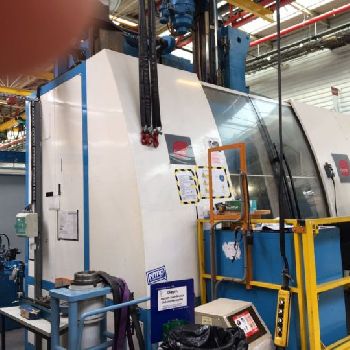 RAFAMET KCT 125N vertical turret lathe with cnc