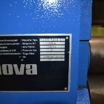 Casanova CH-03 2050x6 Plate rolling machine