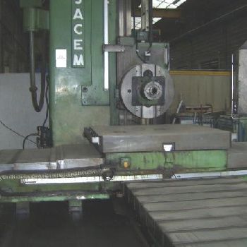 SACEM MST-110 A/C Table type boring machine