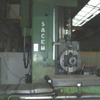 SACEM MST-110 A/C Table type boring machine