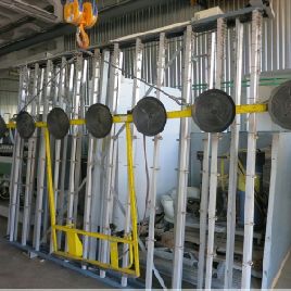 Hegla VHGE 8V Glass machine