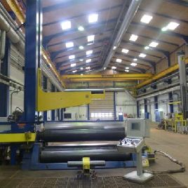 Haeusler VRM - HY lemez gördülőgép - 4 tekercs