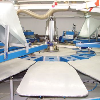 Used Tek-Ind Alfa 6/14 Screen printing machine