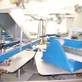 Used Tek-Ind Alfa 6/14 Screen printing machine