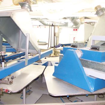 Used Tek-Ind Alfa 6/14 Screen printing machine