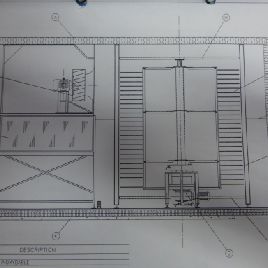 York IQF 400 mm Cold room