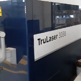 Used Trumpf TruLaser 3030 Fiber (L49) laser cutting machine
