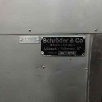 Schröder MK04/120-820 Butter production, wrapping and portioning machine