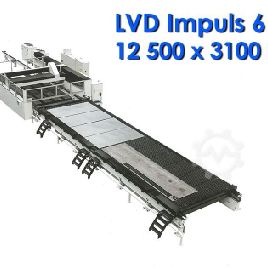 Máquina de corte por láser LVD Impuls12531 12500x3100mm 6000W 2006 años
