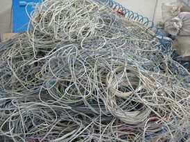 COMPLETE SYSTEM FOR THE GRINDING OF ELECTRICAL CABLES, LATTTINE AND CAPS ALUMINUM PREVIERO - CUMBERLAND.