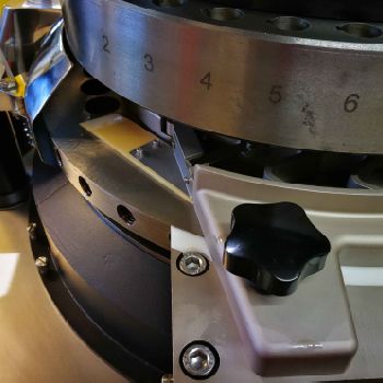 Manesty BB4 35 station slotted tablet press.