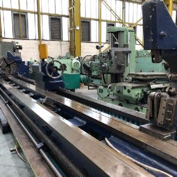Broadbent 8000mm heavy duty lathe