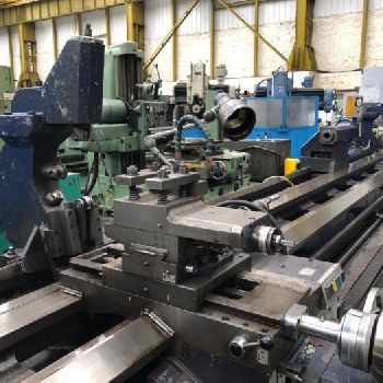 Broadbent 8000mm heavy duty lathe