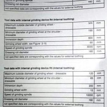 Hofler Rapid 800 Gear grinding machine