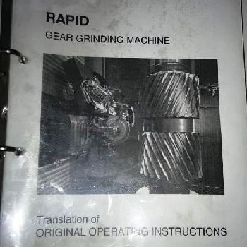 Hofler Rapid 800 Gear grinding machine