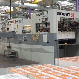Bobst SPeria 104 Foilmaster FR Die-cutter