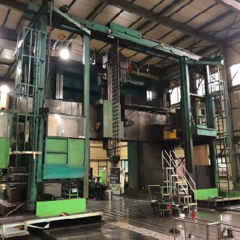 Retrofitted Waldrich Coburg Floor type boring machine CNC