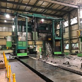 Retrofitted Waldrich Coburg Floor type boring machine CNC