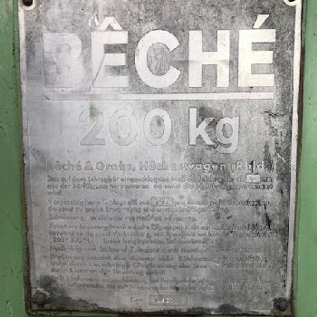 Beche 200 Kg Forging press