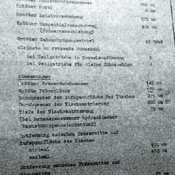 Modul zfwz 250/3 Horizontal gear hobbing manual machine