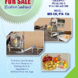 Sorma Italy BRT 134, P10-126 &amp; PK10 -112 Flowpack