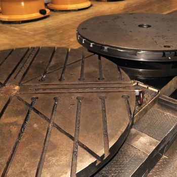 Schiess VMG 4-PWS vertical turret lathe Double Column with cnc