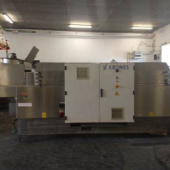 Krones Schrumpftunnel: Typ: 72/1-45-4500-S /Variopack-Verpacker: Typ: Variopack Compac Packing machine