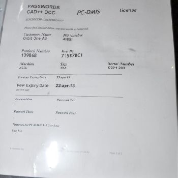 Tesa 3D Xcel 765 CMM 3D Measuring unit