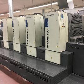 Man-Roland 504 OB Négy szín eltolása