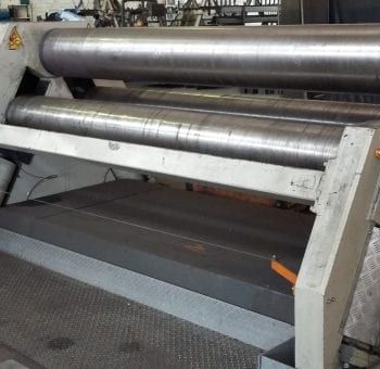 Used RING ROLL 2500 X 20 mm Plate rolling machine