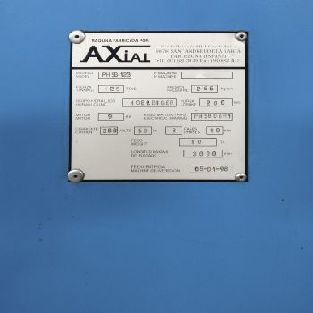 Axial PHSB 123 Press brake