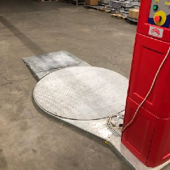 Pallet wrapping machine Spinny S 140 Plus - Galvanised