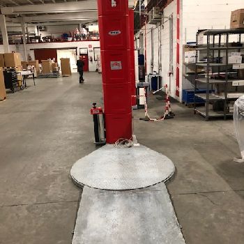 Pallet wrapping machine Spinny S 140 Plus - Galvanised