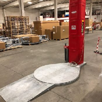 Pallet wrapping machine Spinny S 140 Plus - Galvanised