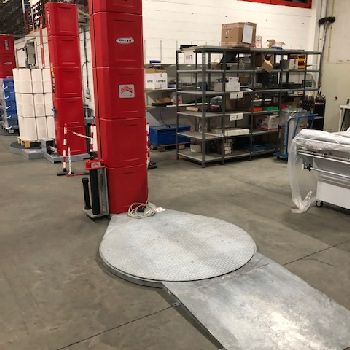 Pallet wrapping machine Spinny S 140 Plus - Galvanised