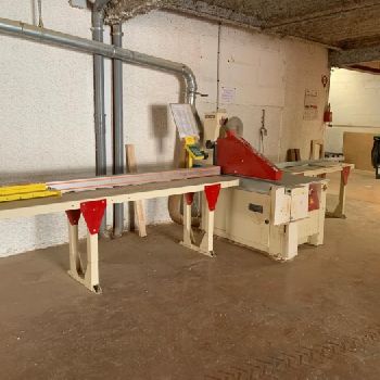 Raimann UKS 700 Used cross-cut optimizing saw