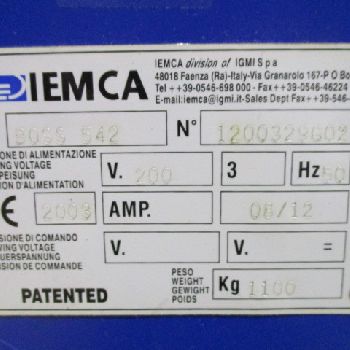 Iemca BOSS542 Bar feeder CNC
